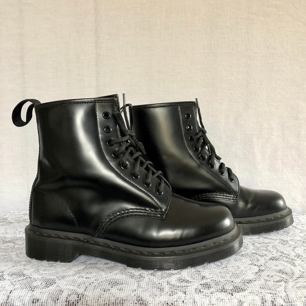 Combat Boots Dr. Martens Mono 1460 Black NWOT 8